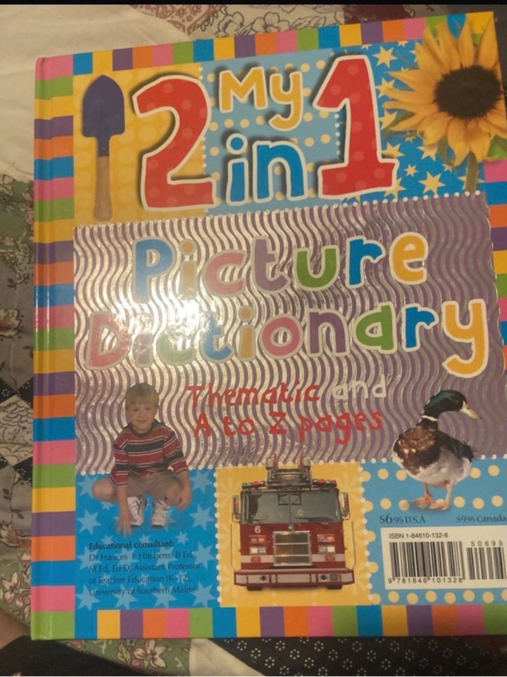 🎃 My 2 in 1 Picture Dictionary - Colorful Kids Book